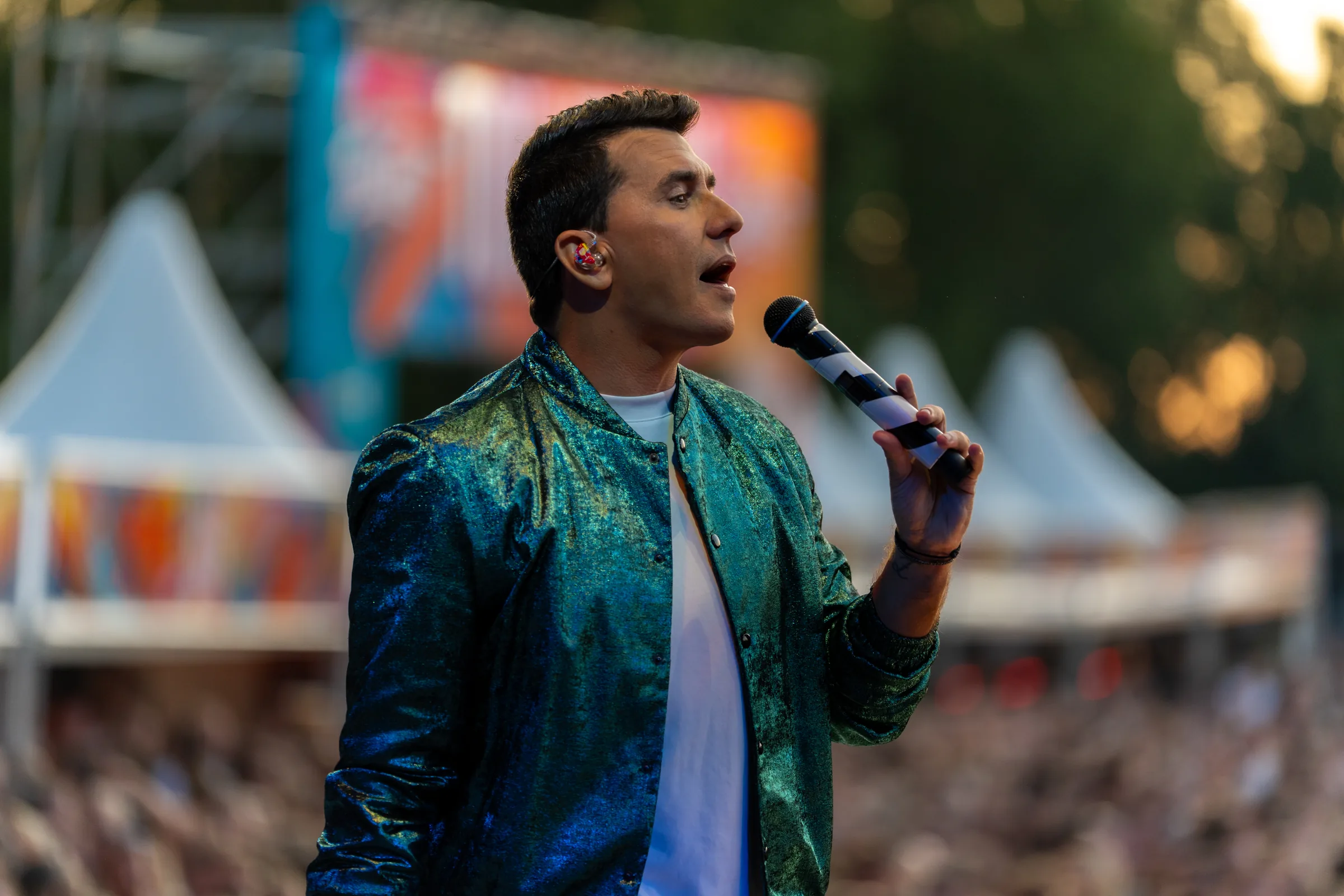 Jan Smit op het podium